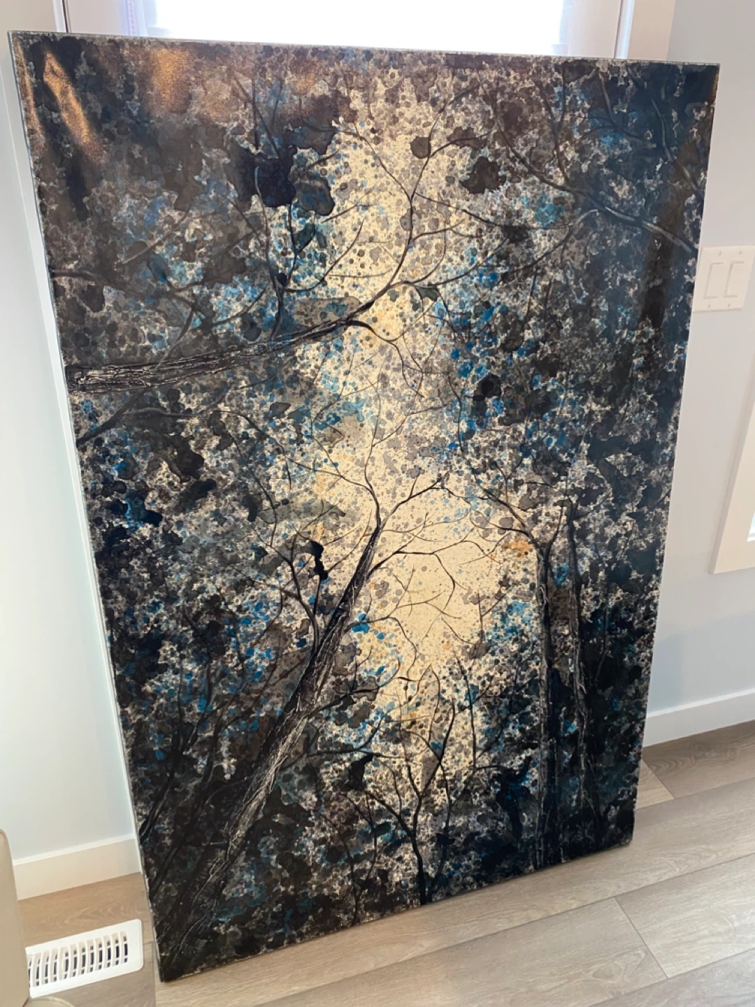 Large Abstract Tree Canopy Wall Art - photo 2
