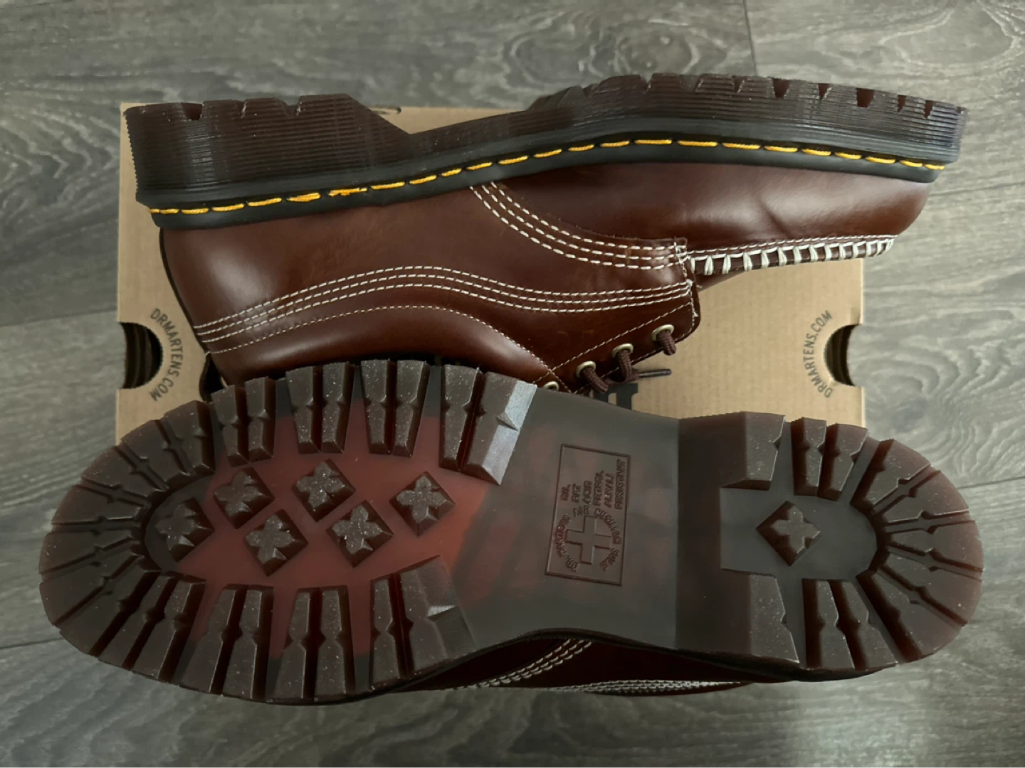 Doc Martens Lowell (Brown/Butterscotch) Men’s US Size 11 - photo 4