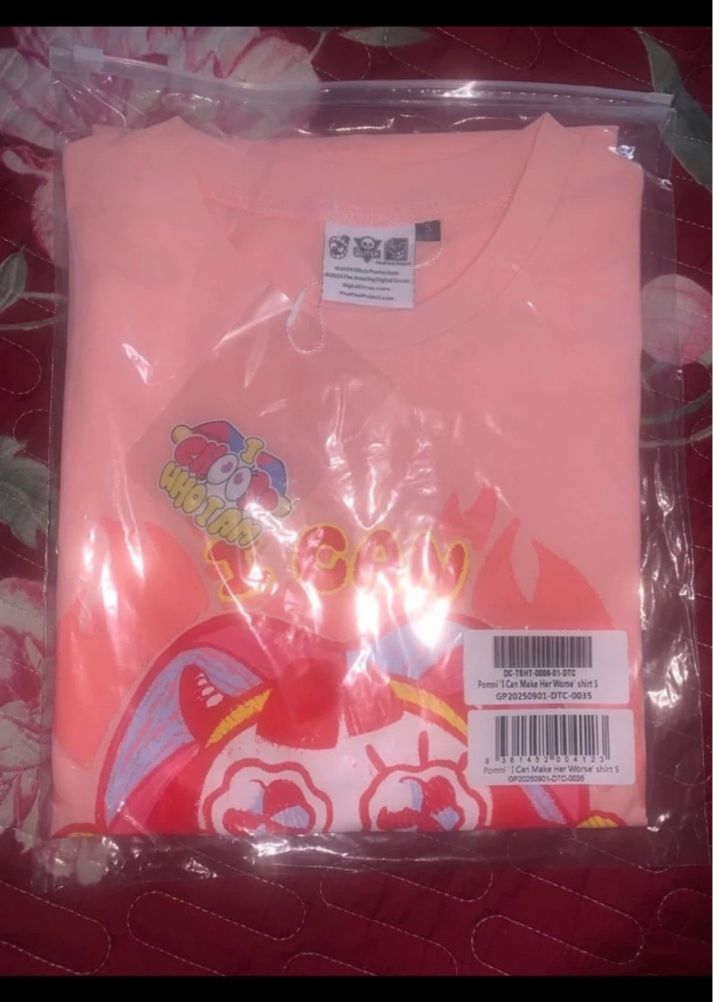 Circus Pomni "I Can Make Her Worse" T-Shirt - photo 5