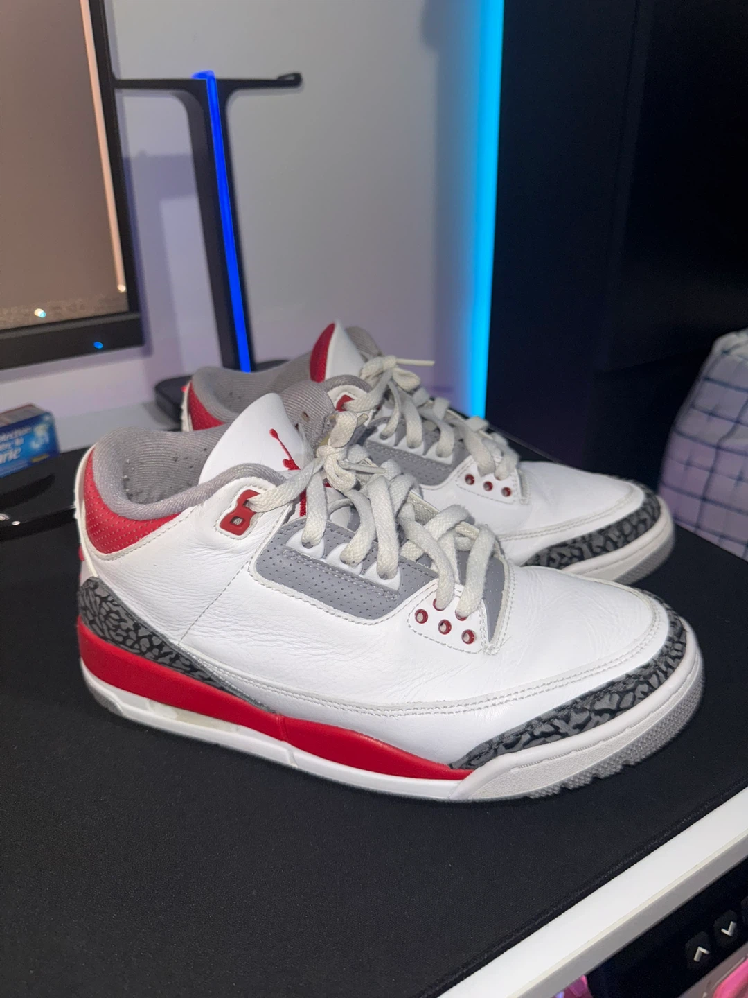 Nike Air Jordan 3 Retro White Red Cement FOR TRADE
