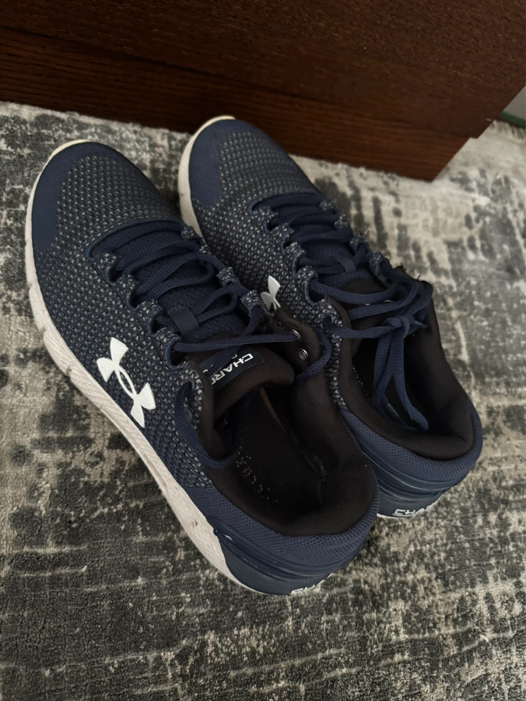 Under Armour Charged Rogue Navy Men's Running Shoes Size 11