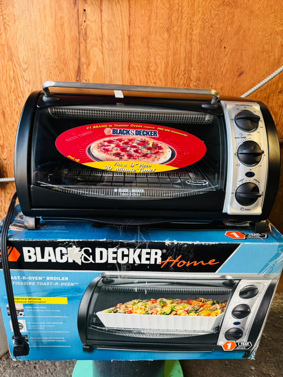 Black & Decker 9" Pizza Toaster Oven - photo 2