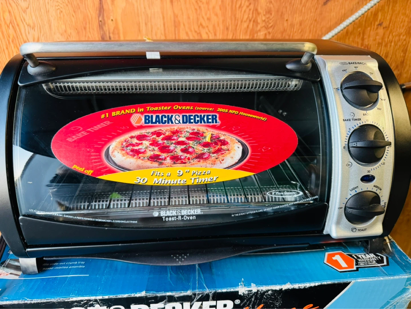 Black & Decker 9" Pizza Toaster Oven - photo 3