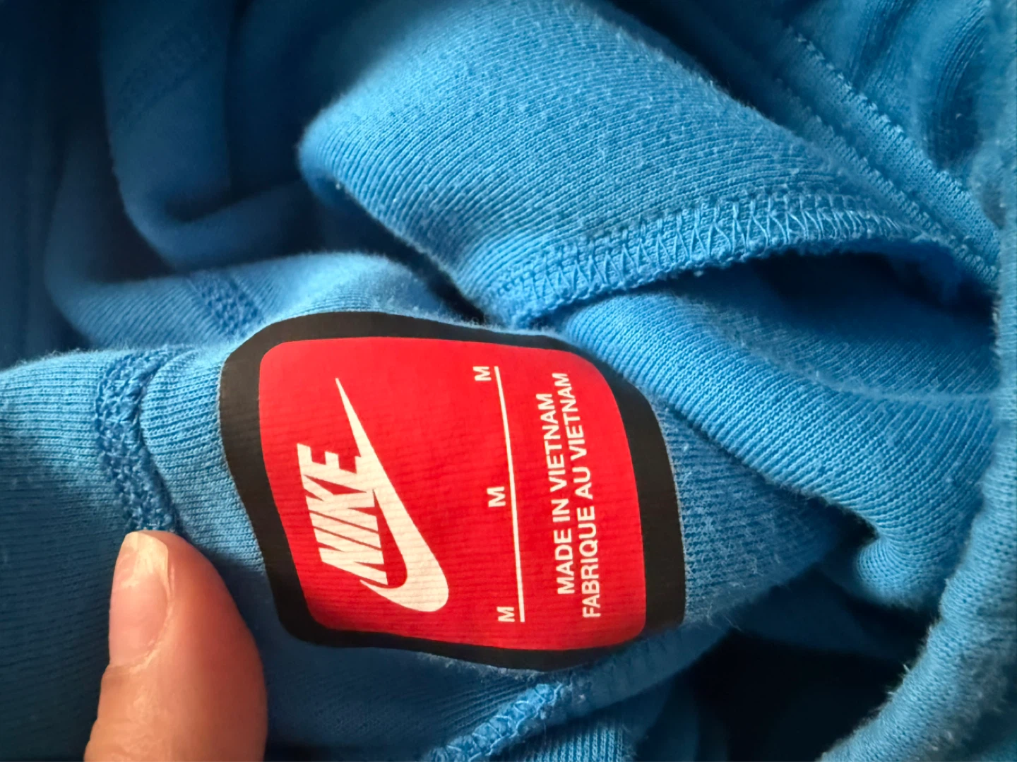 Nike Tech Fleece Tracksuit Set - Blue, Size M - photo 4
