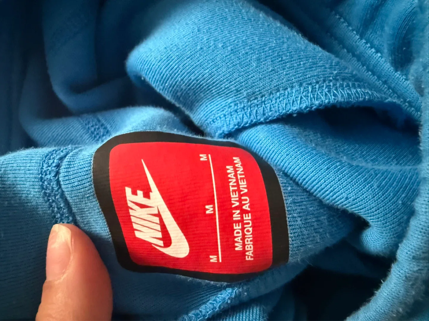 Nike Tech Fleece Tracksuit Set - Blue, Size M - photo 4