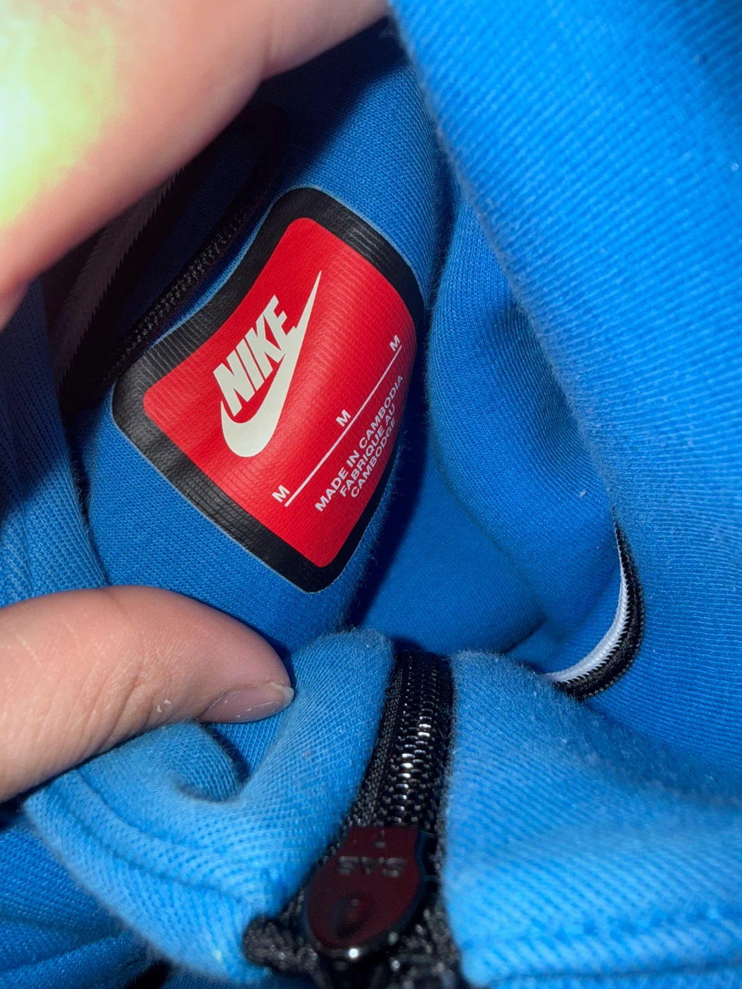 Nike Tech Fleece Tracksuit Set - Blue, Size M - photo 3