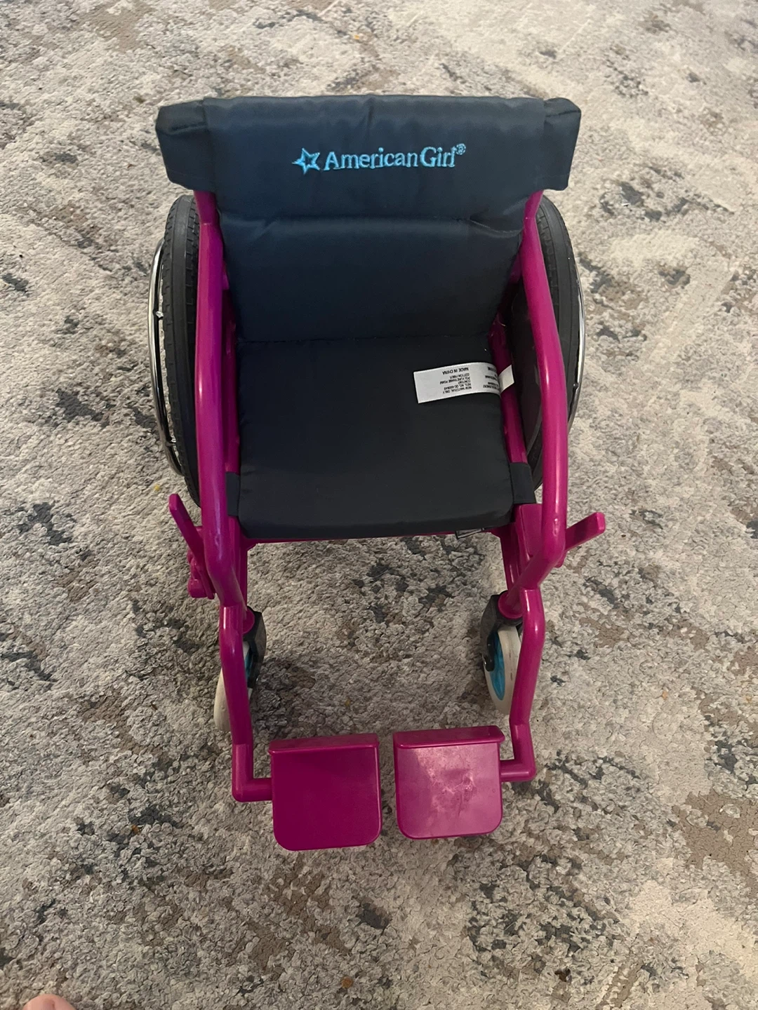 American Girl Doll Wheelchair - Pink