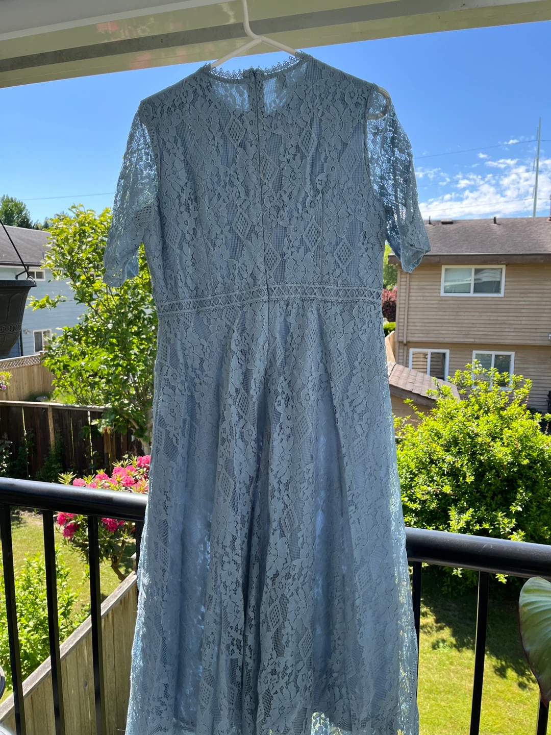 Light Blue Lace Dress - photo 3