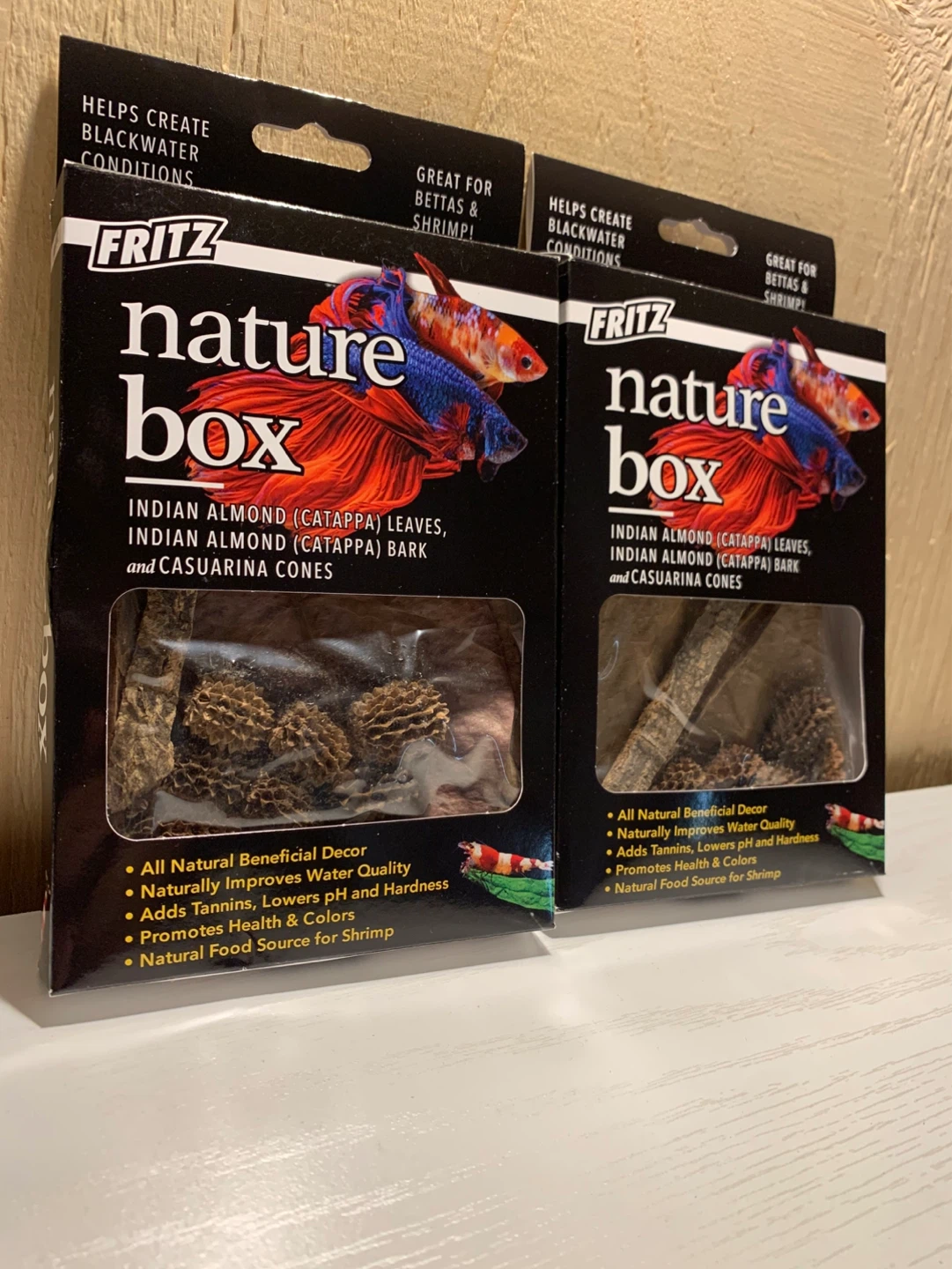 Fritz Nature Box Indian Almond Leaves & Casuarina Cones - photo 2