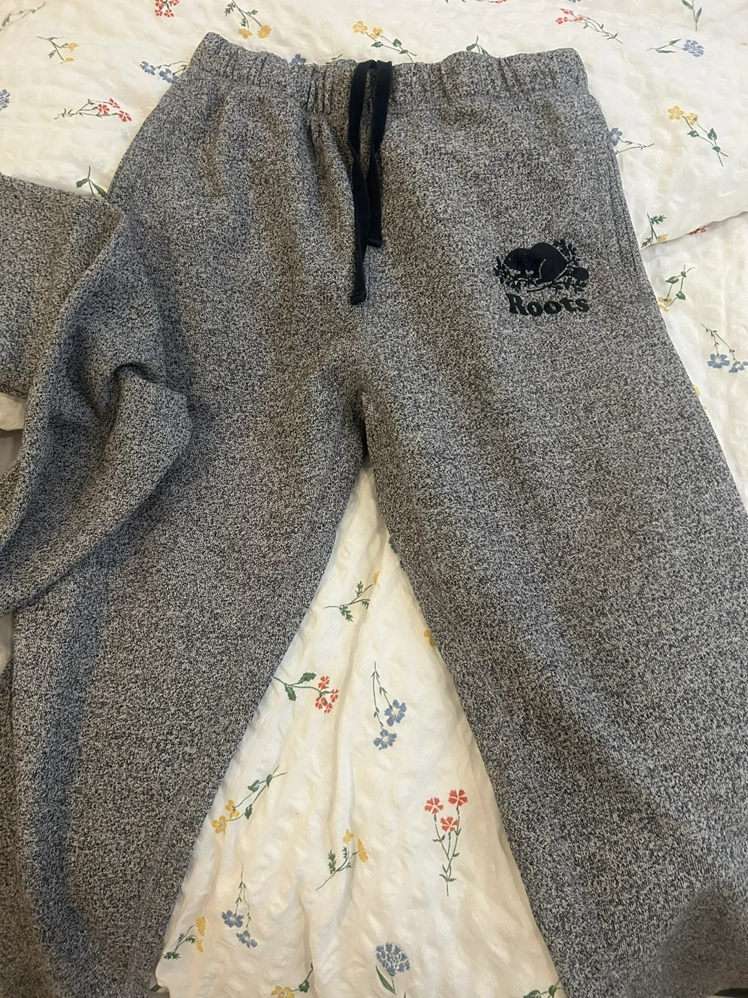 Roots Grey Heathered Hoodie and Sweatpants Set - photo 2