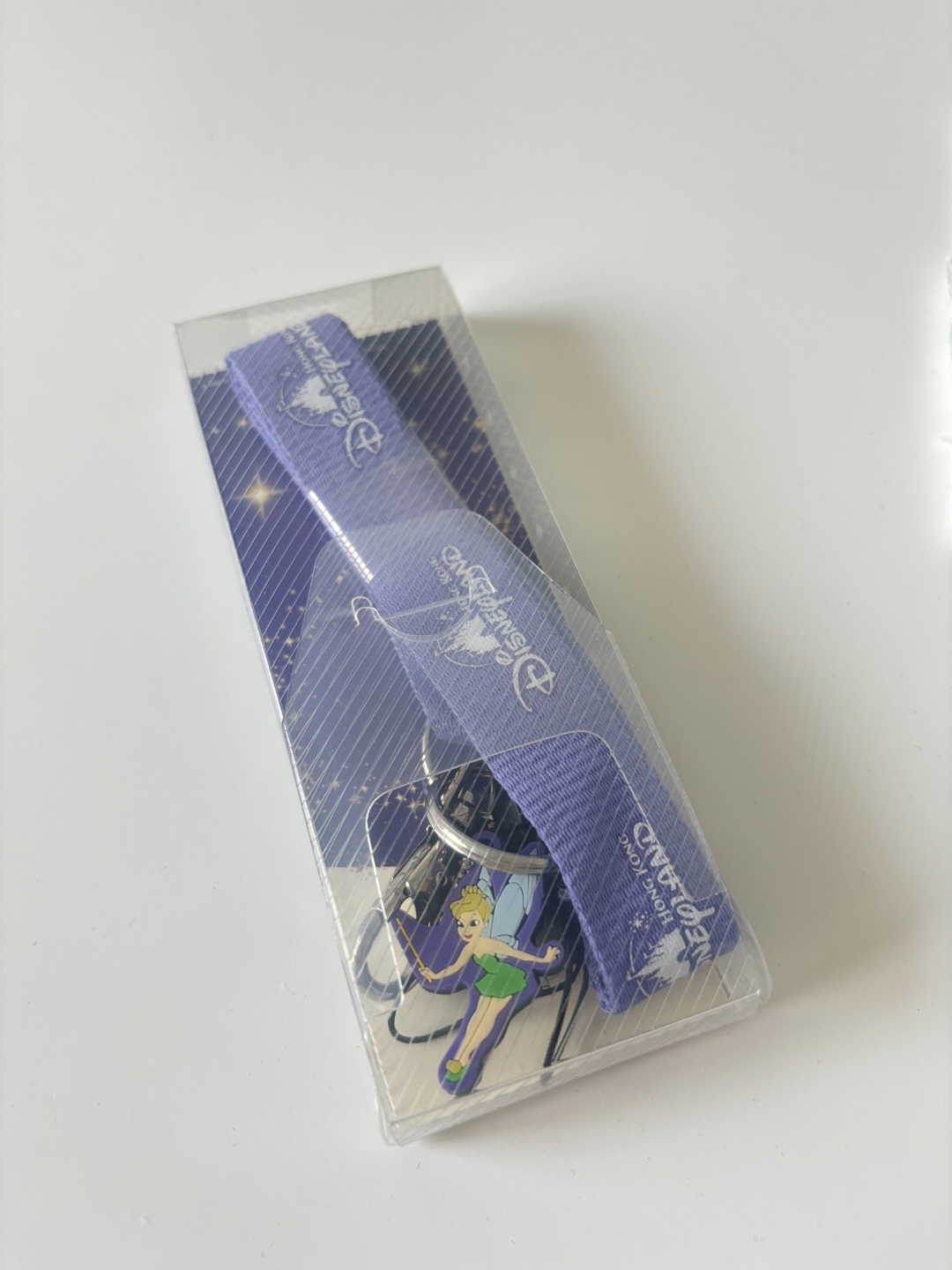 Disneyland Hong Kong Tinkerbell Lanyard Keychain