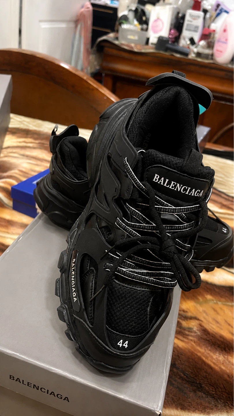 Balenciaga Track Sneakers Size 9.5 (44 )Black - photo 5