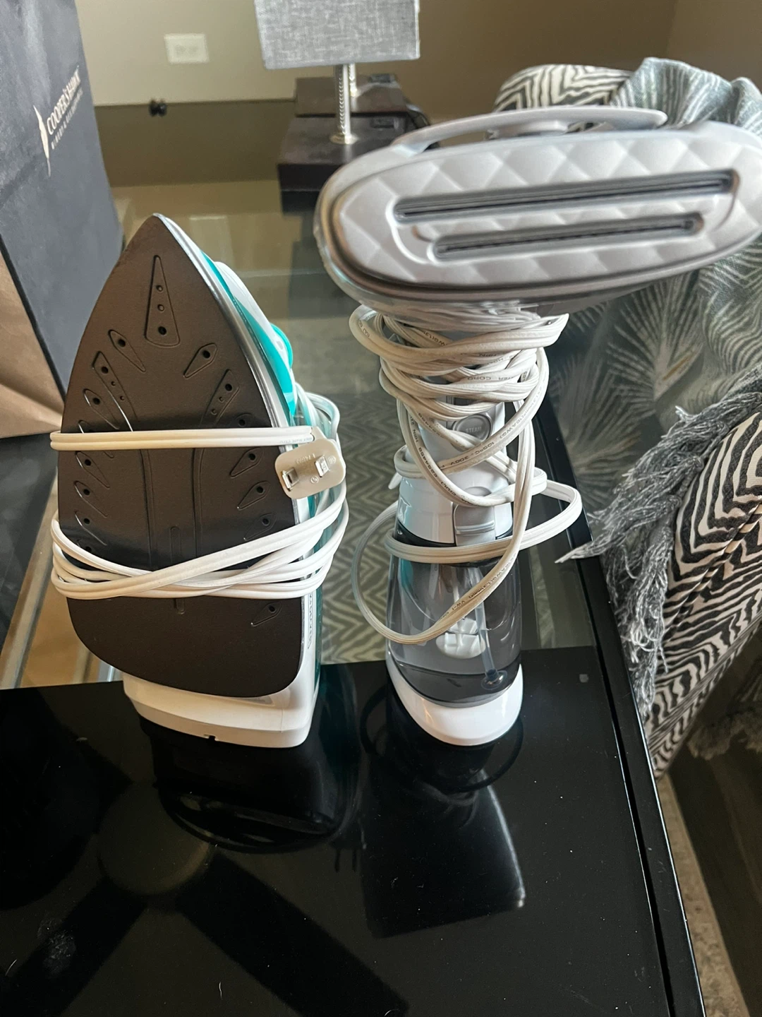 Conair Steamer & Black and Decker Iron