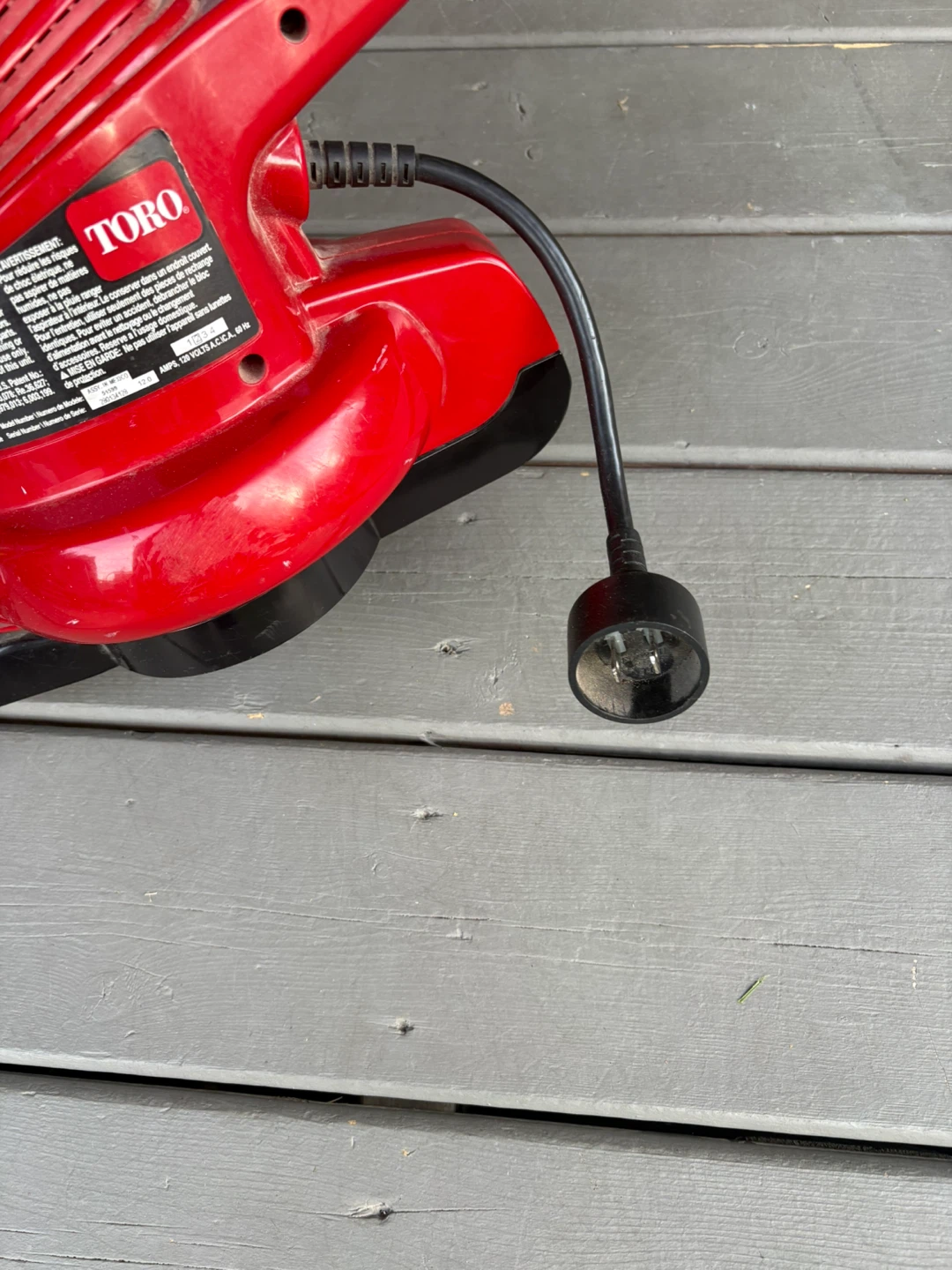 Toro Ultra Blower Vac Electric Leaf Blower 60$ - photo 3