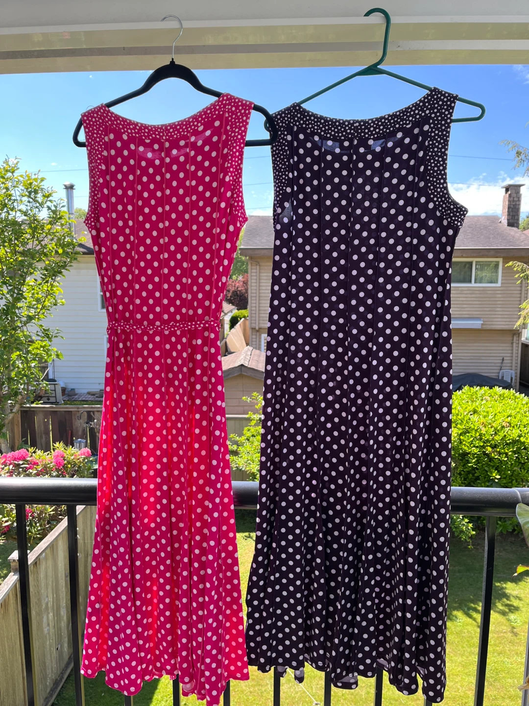 Polka Dot Dresses - Pink and Purple - photo 3