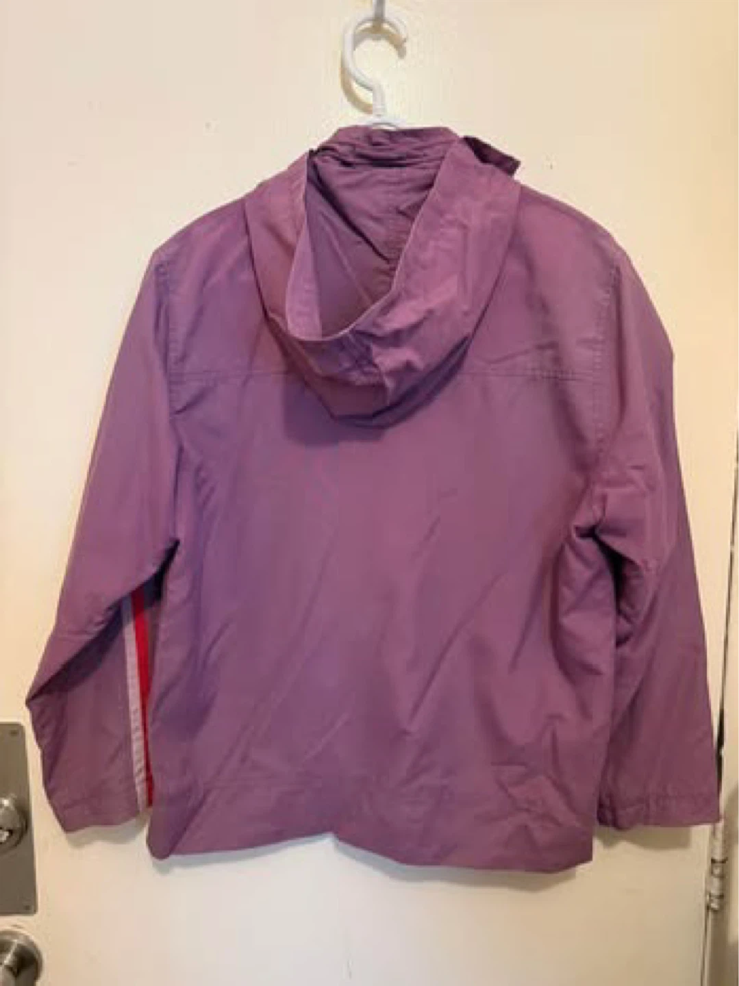 Women’s Purple Windbreaker Jacket size Large - photo 2