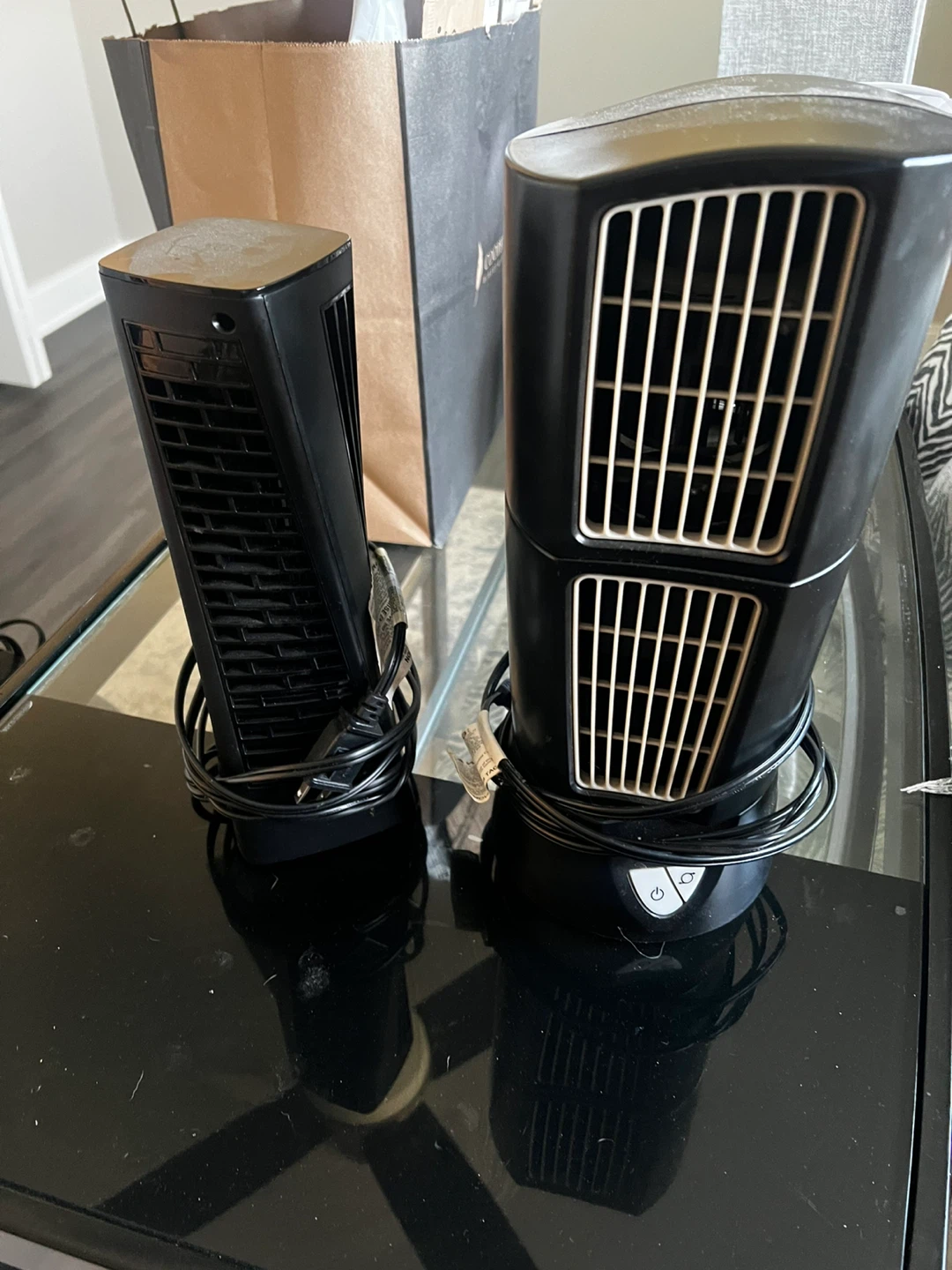 2 Desktop Fans - Vornado and Lasko