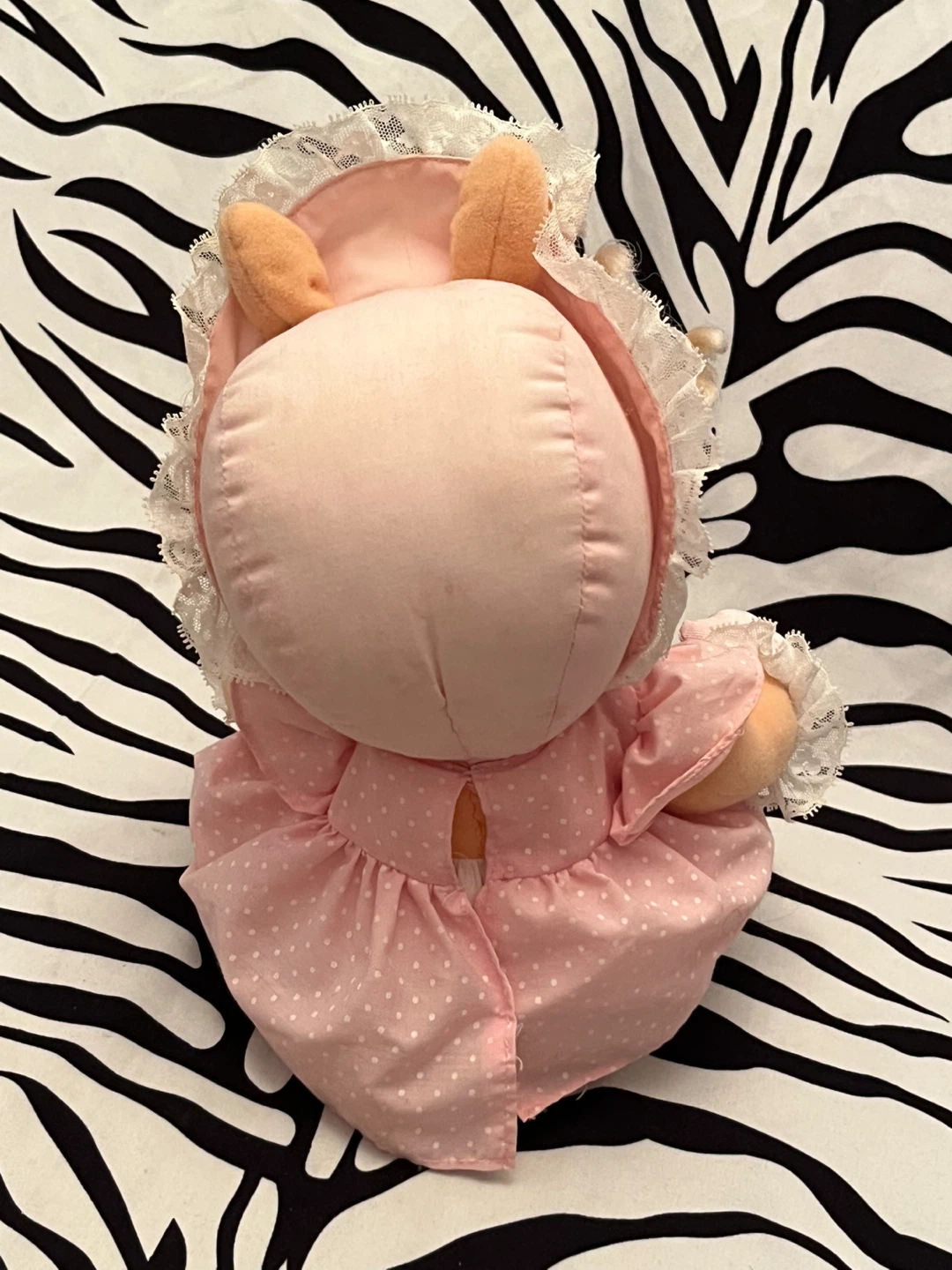 💗 1985 Hasbro Softies Baby Miss Piggy Muppet Babies plush doll 💗 - photo 3