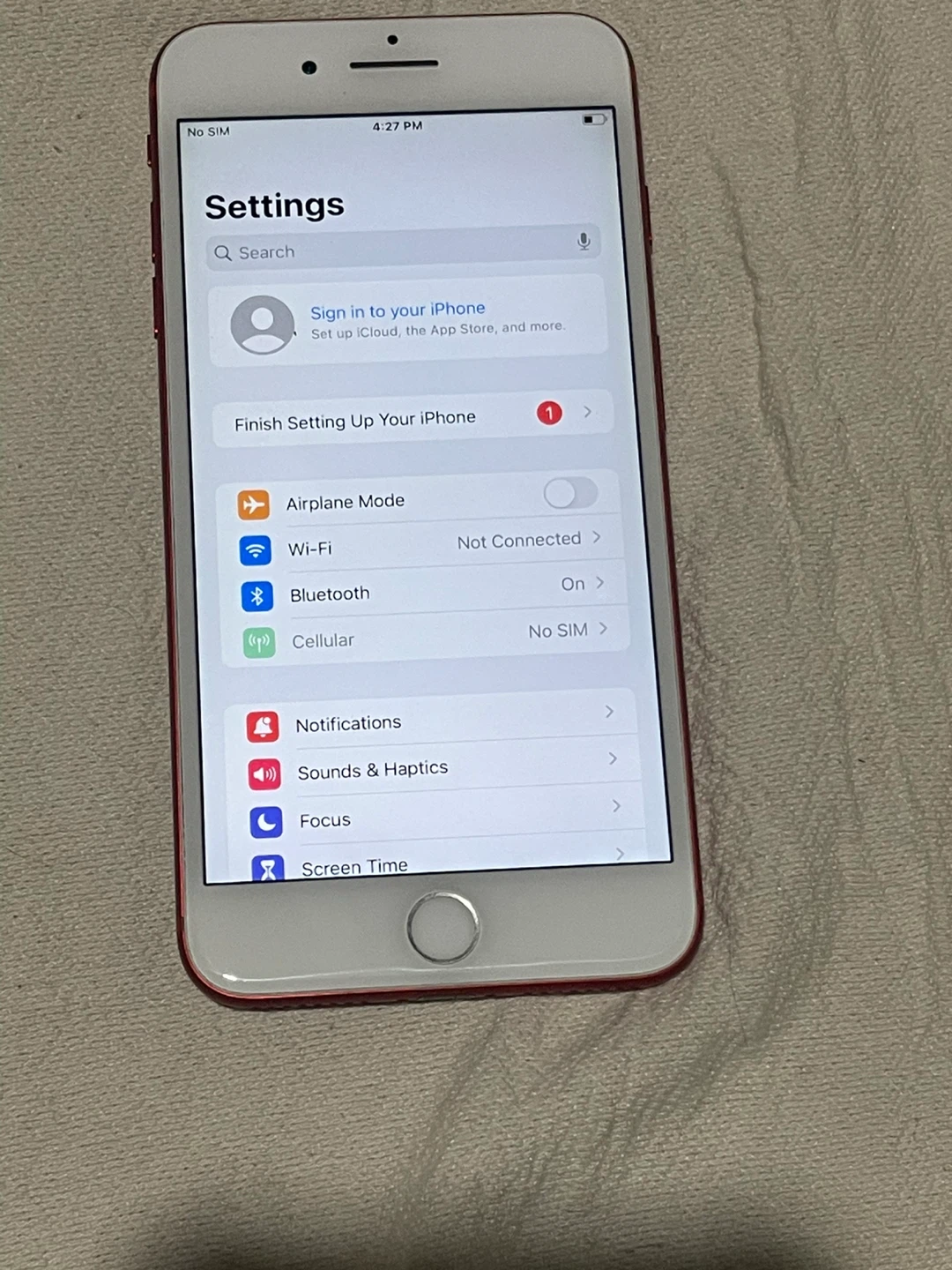 Apple iPhone 7 Plus 256gb Red Unlocked Mint Condition - photo 3