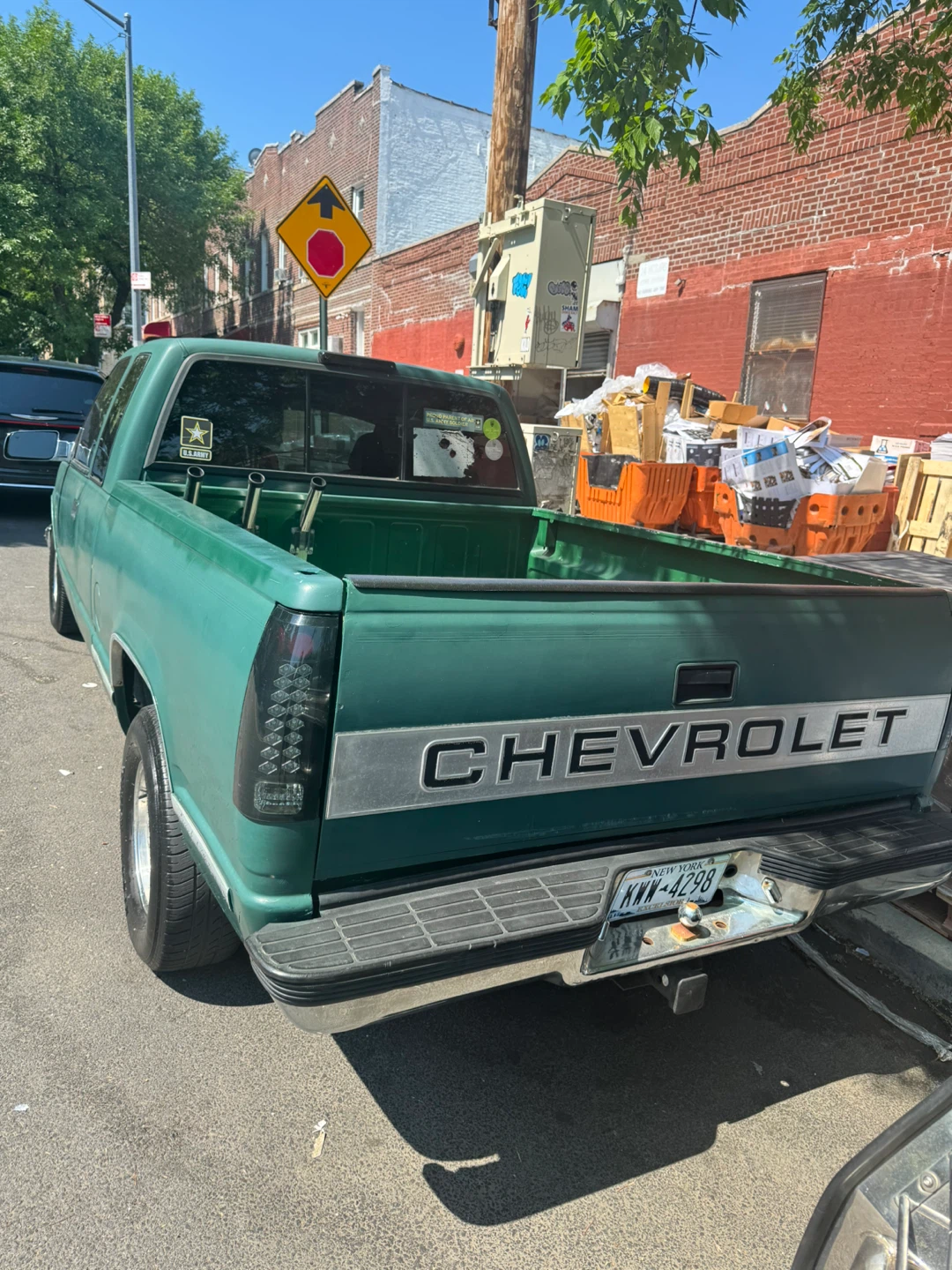 Green Chevrolet Pickup Truck