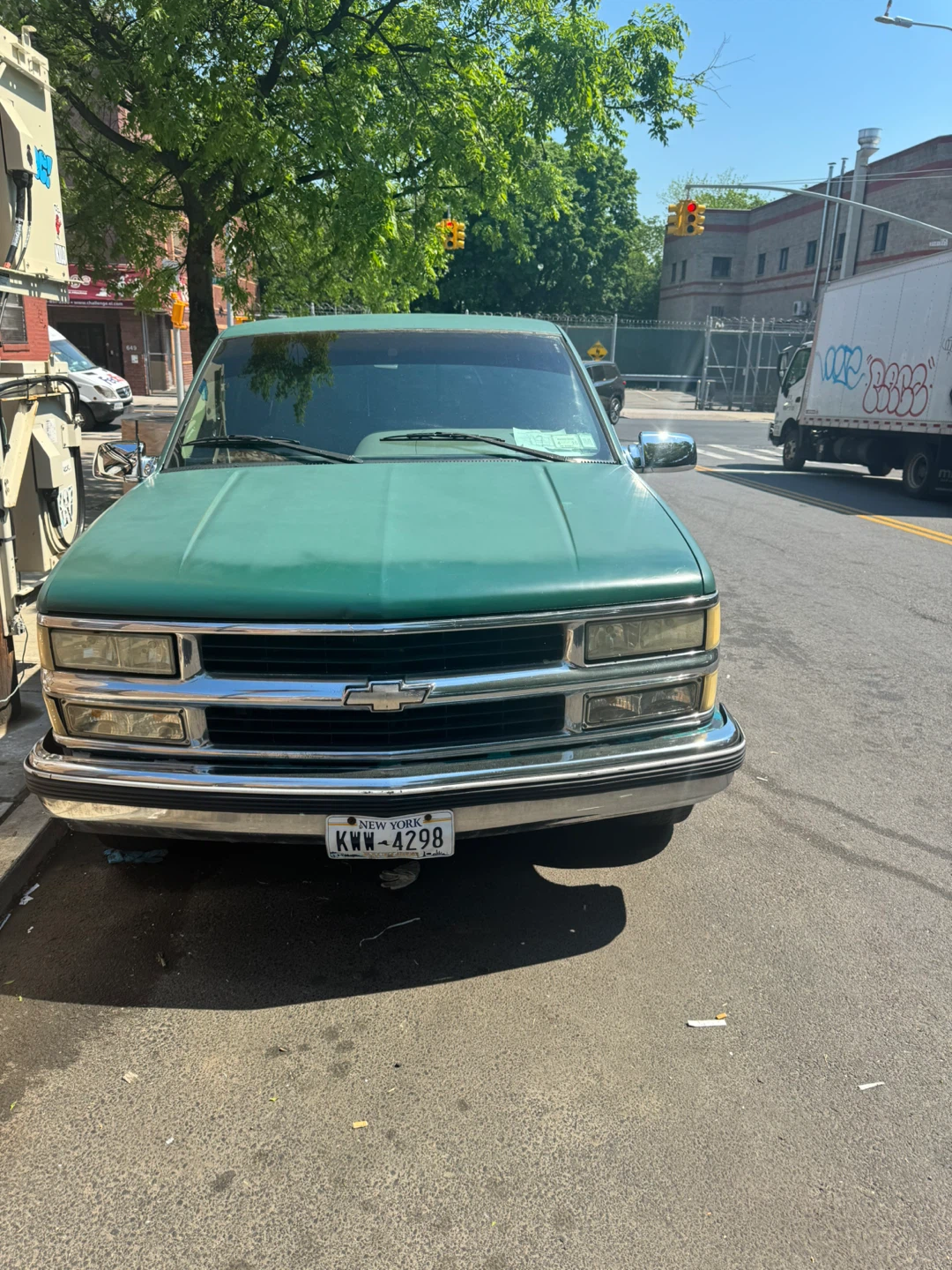 Green Chevrolet Pickup Truck - photo 4