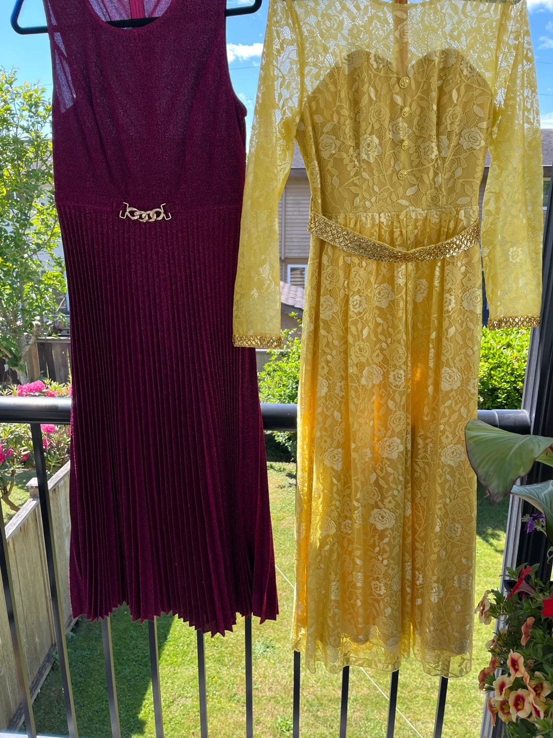 Two dresses