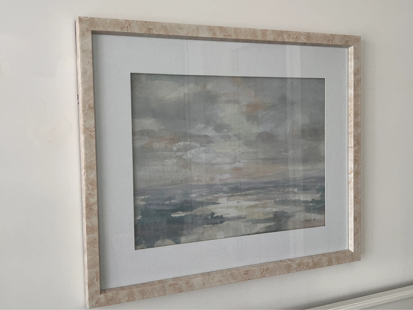 Framed Landscape Art Print - photo 3