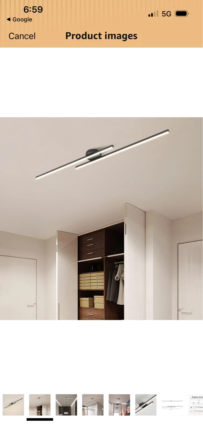 New Modern LED Ceiling Light Fixture - photo 3