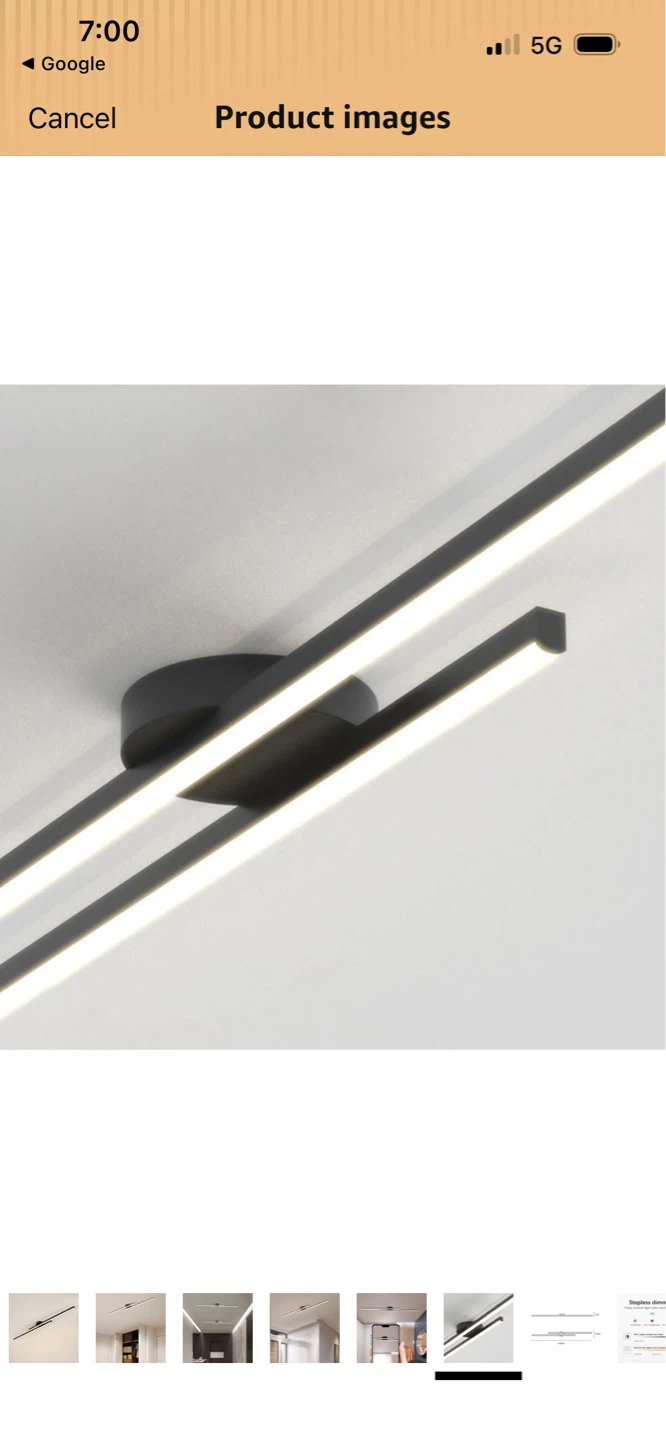 New Modern LED Ceiling Light Fixture