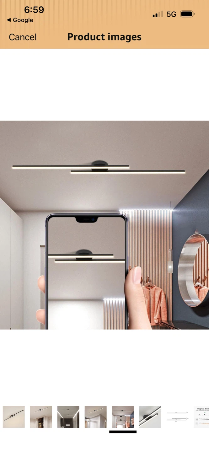 New Modern LED Ceiling Light Fixture - photo 2