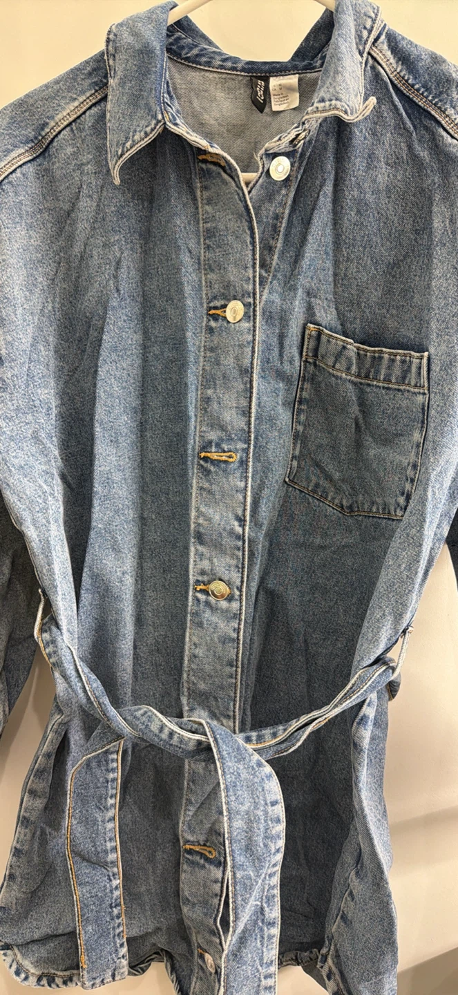 H&M Divided Denim Dress - Size M - photo 3