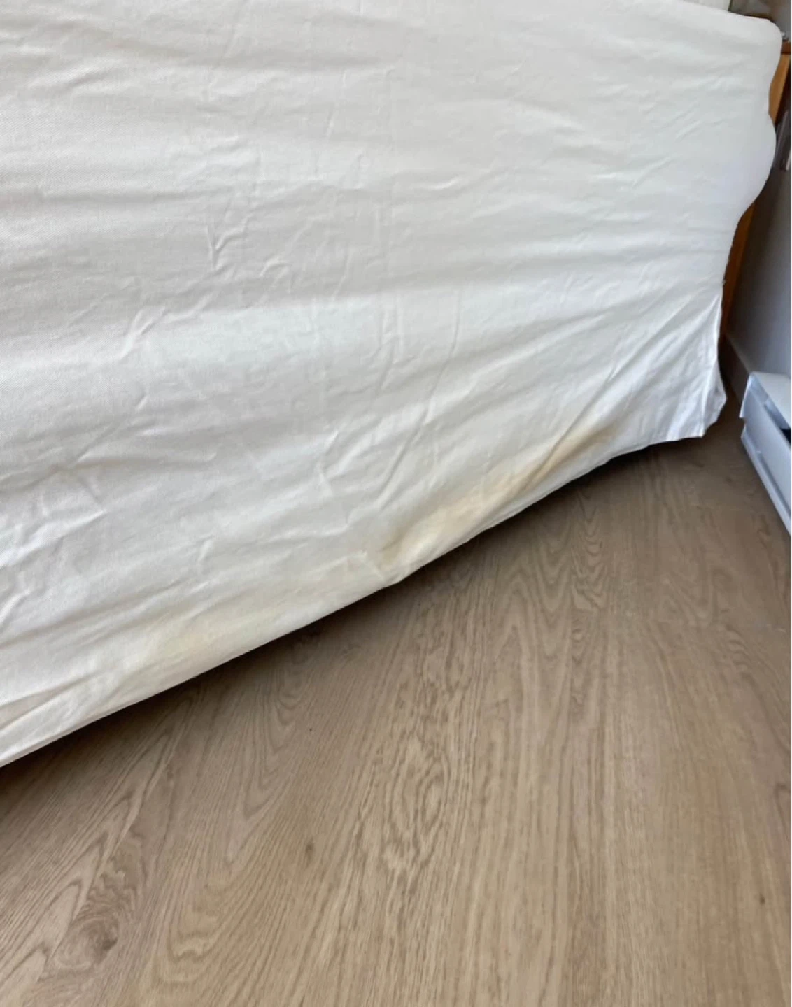 White 3-Seater Sofa with Removable covers - photo 3
