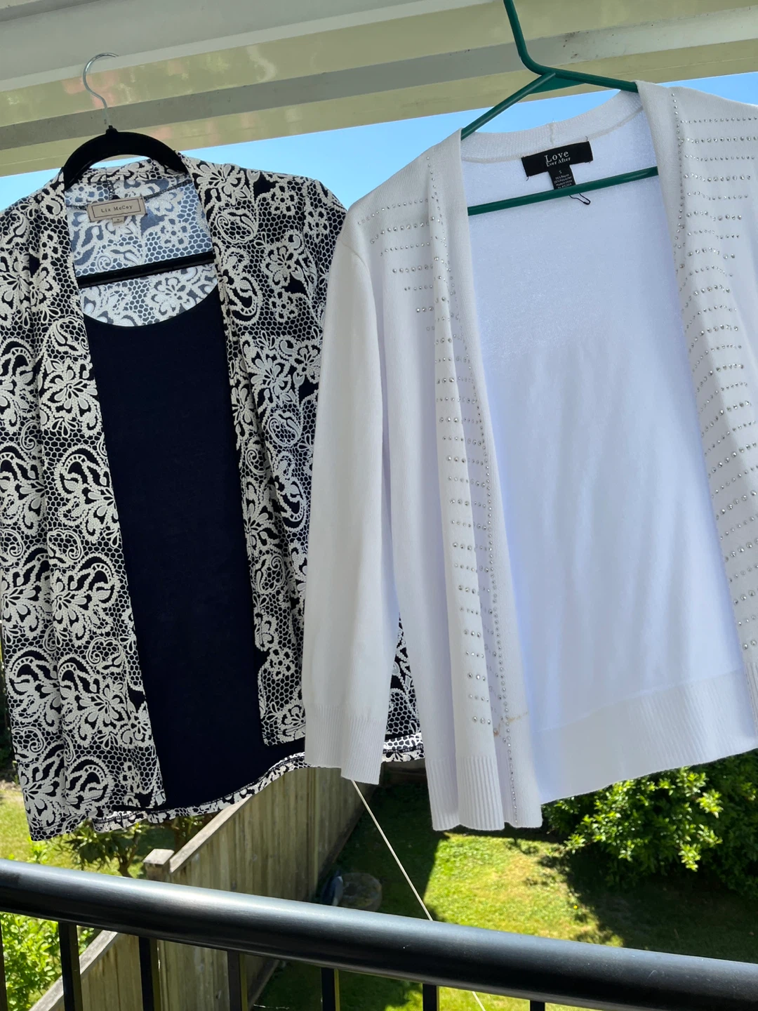 Top and white cardigan - photo 2
