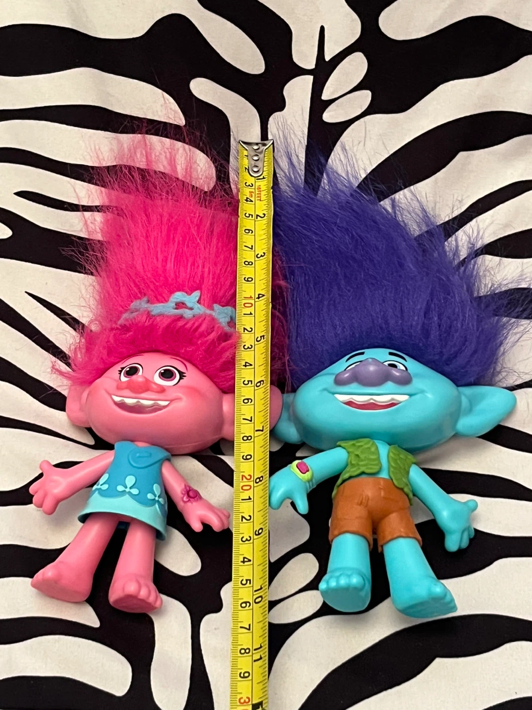 💗 Set of 2 Singing/ Talking Trolls Toys Trolls movie 💗 - photo 3