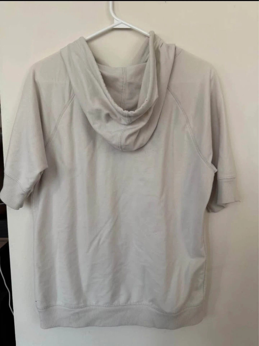 Women’s Old Navy Short Sleeve Zip Up Hoodie - Size Large - photo 2
