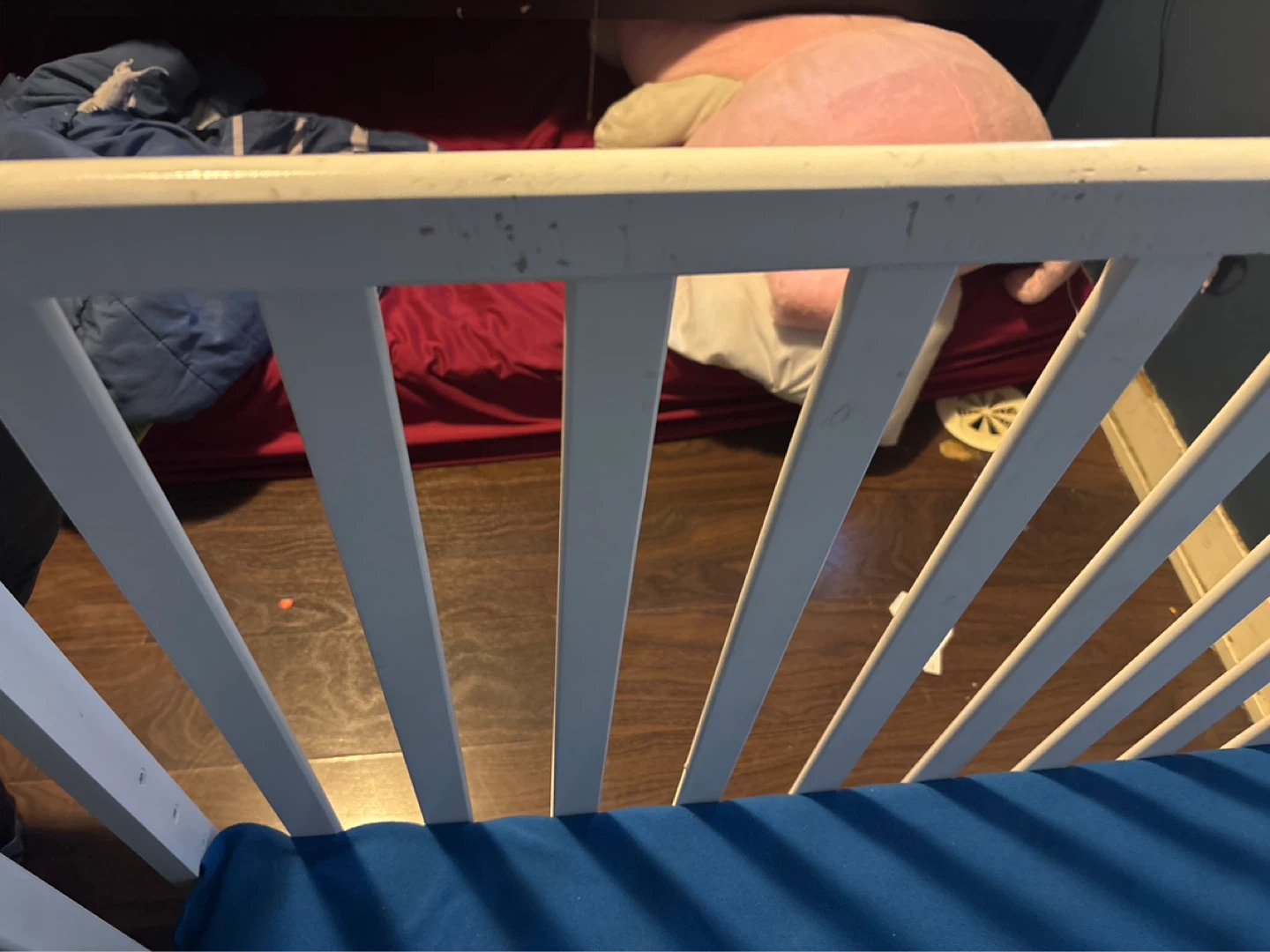 White Wooden Crib - photo 4