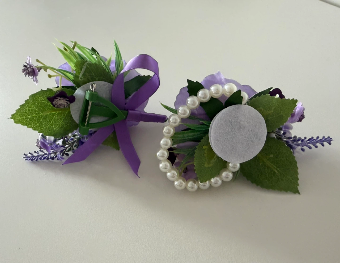Prom Wedding  Boutonniere and Corsage Set -  For Groom - photo 2