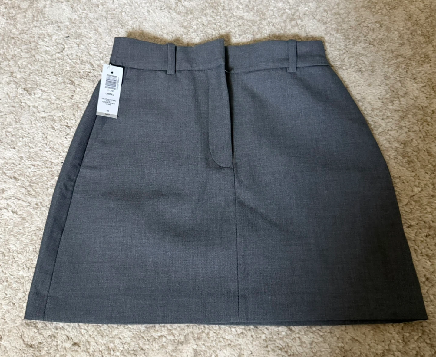 Chisel skirt