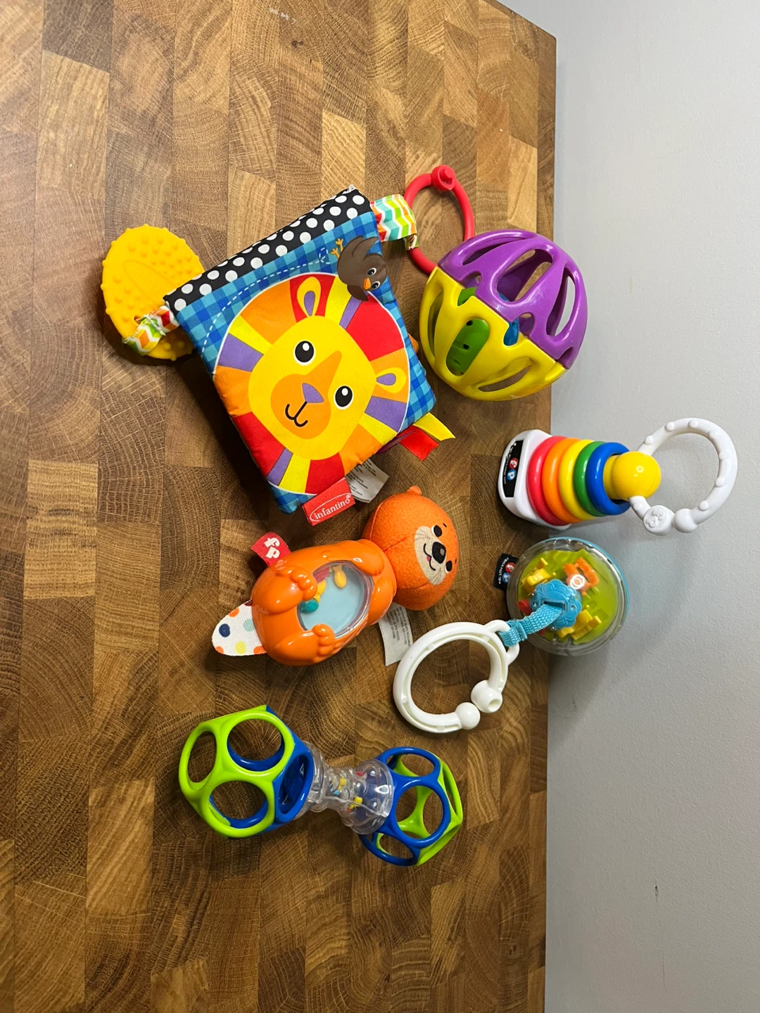 Infantino and Fisher-Price Baby Toys Lot