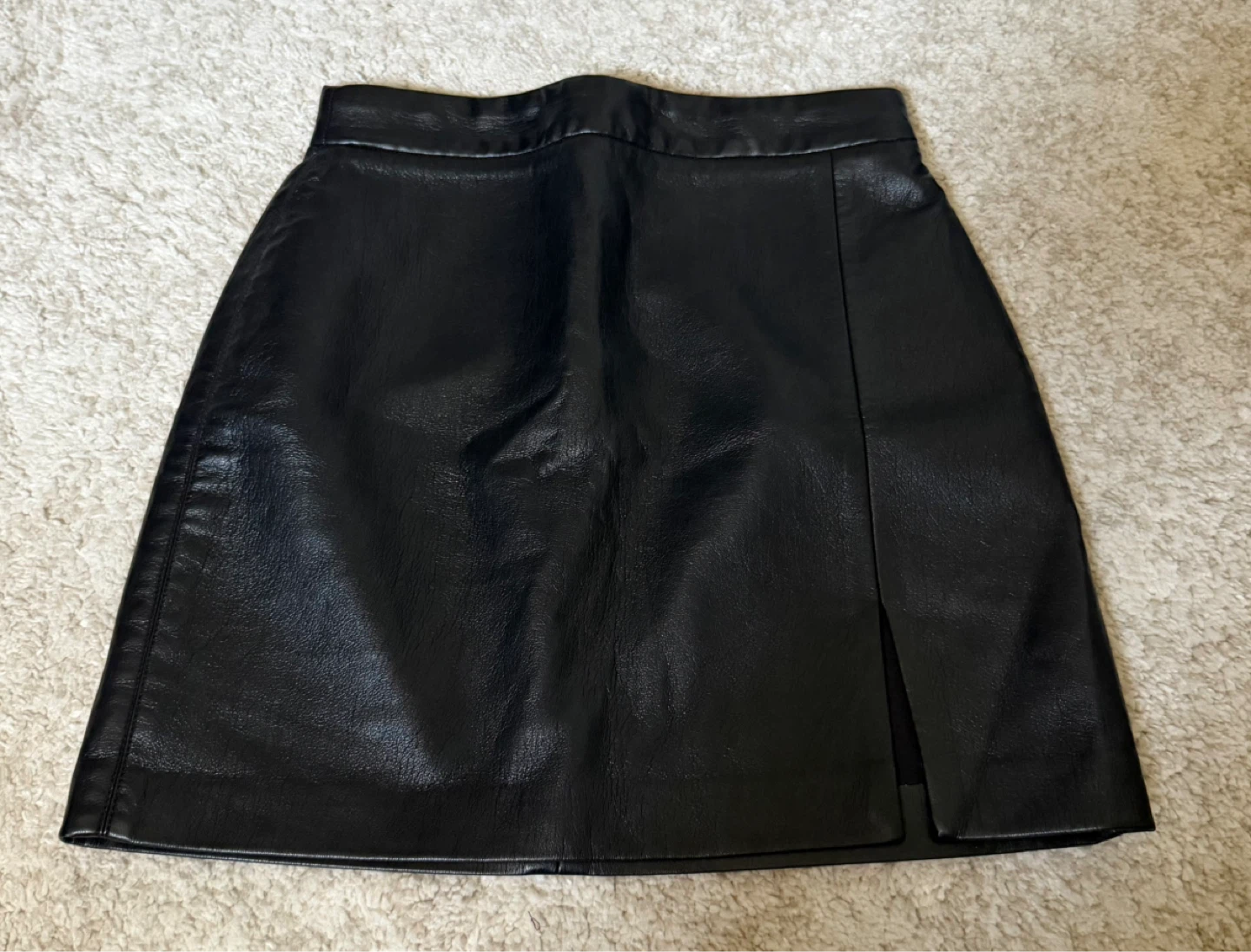 Leather skirt