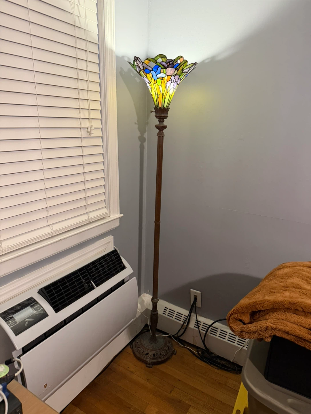Tiffany Style Stained Glass Floor Lamp