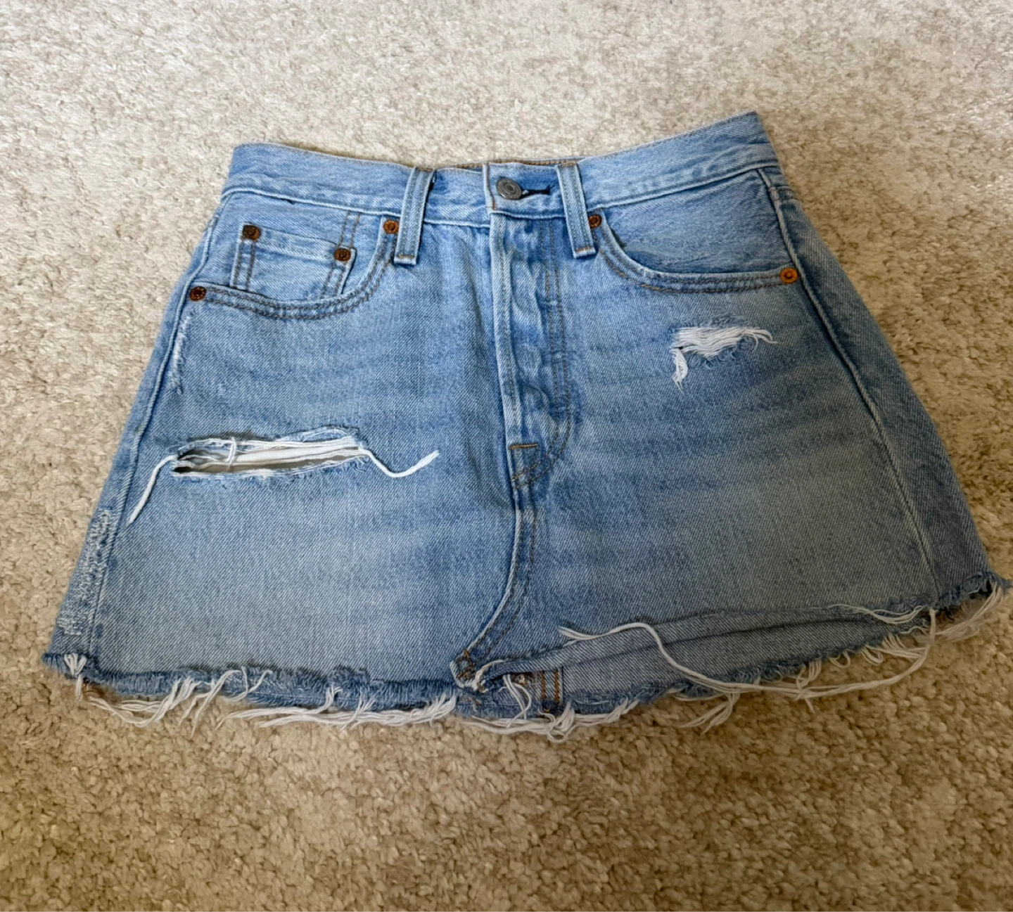 Denim skirt