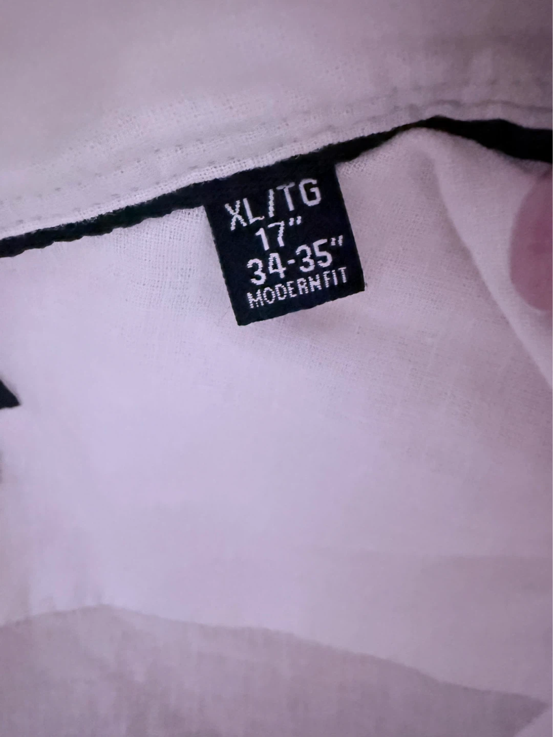 Report Collection White Premium Linen Shirt XL/TG - photo 5