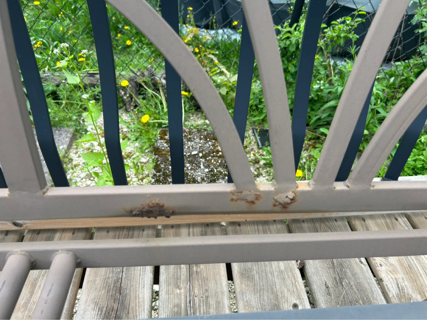 Metal Patio set with cushions - photo 4