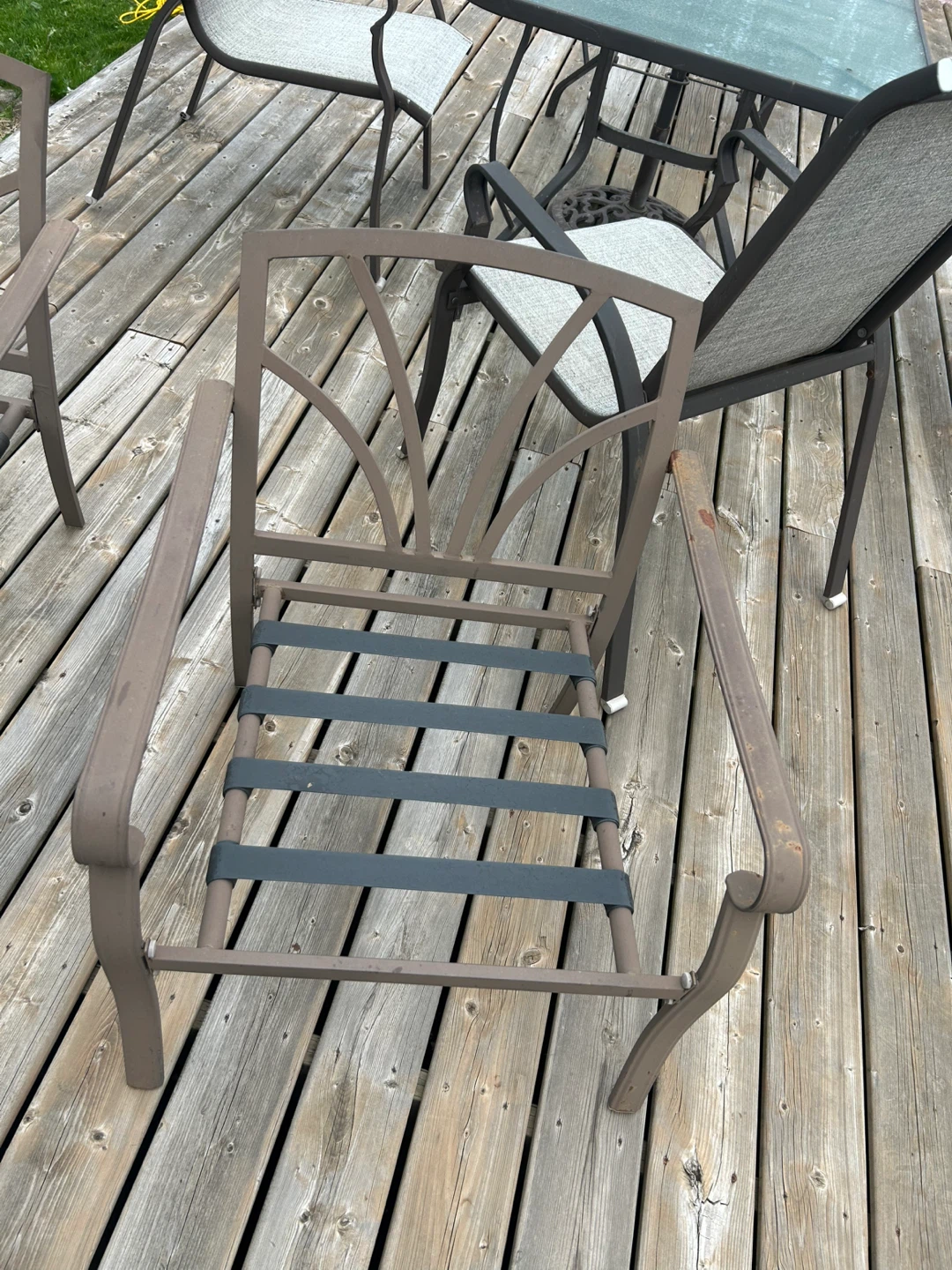 Metal Patio set with cushions - photo 2