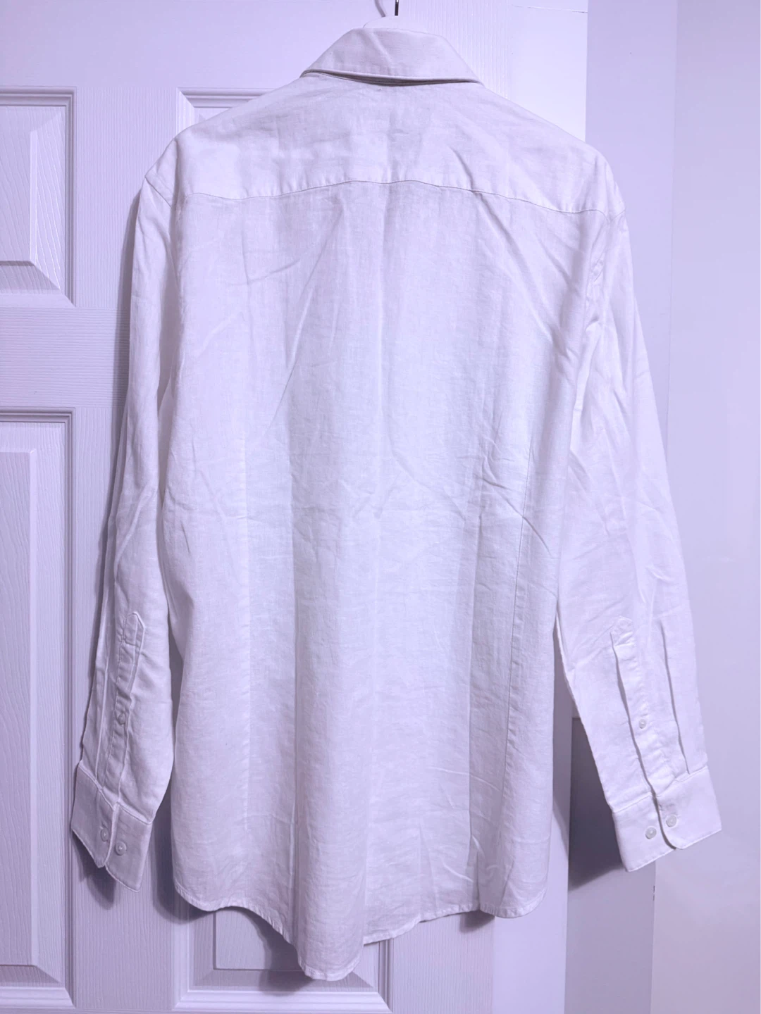 Report Collection White Premium Linen Shirt XL/TG - photo 3