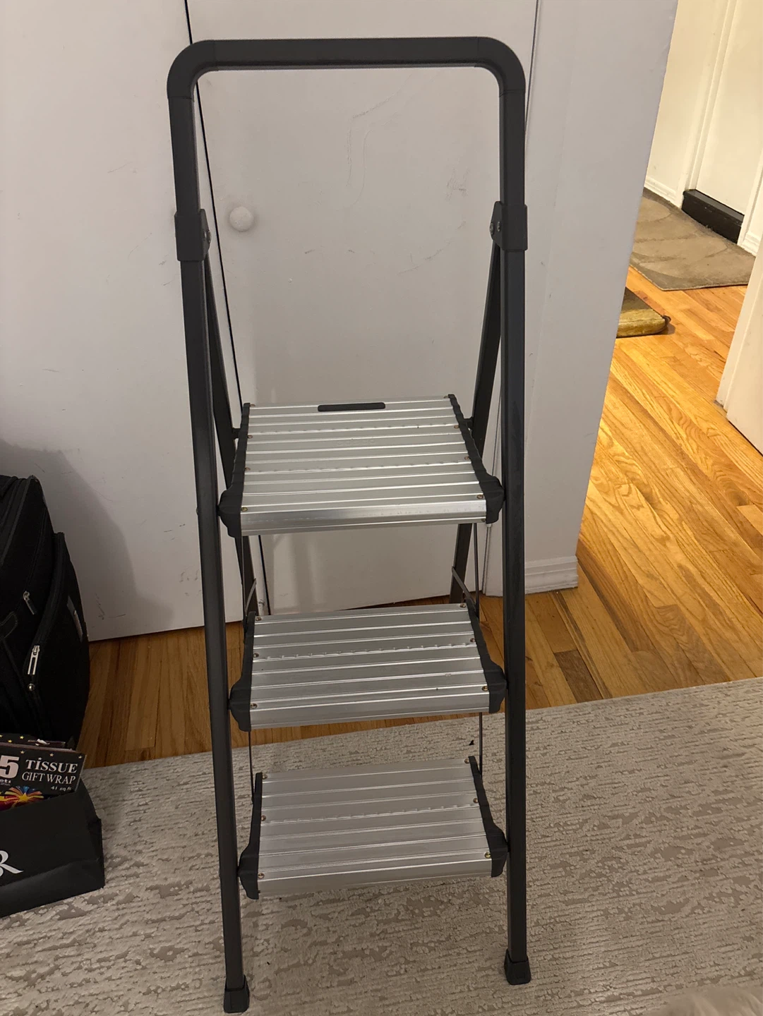 Cosco 3-Step Folding Step Stool Ladder - photo 2