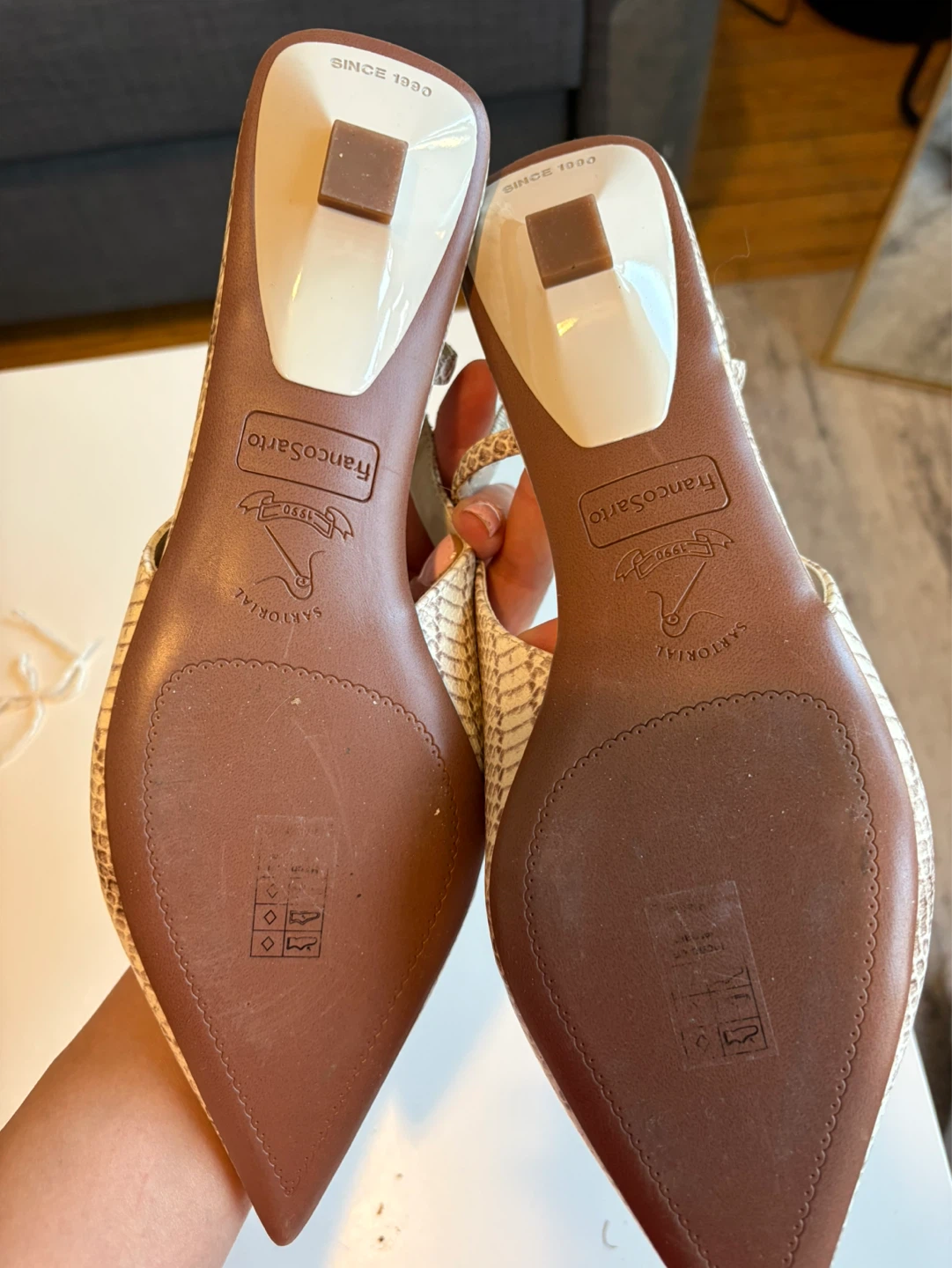 Franco Sarto Slingback Heels size 8.5 - photo 2
