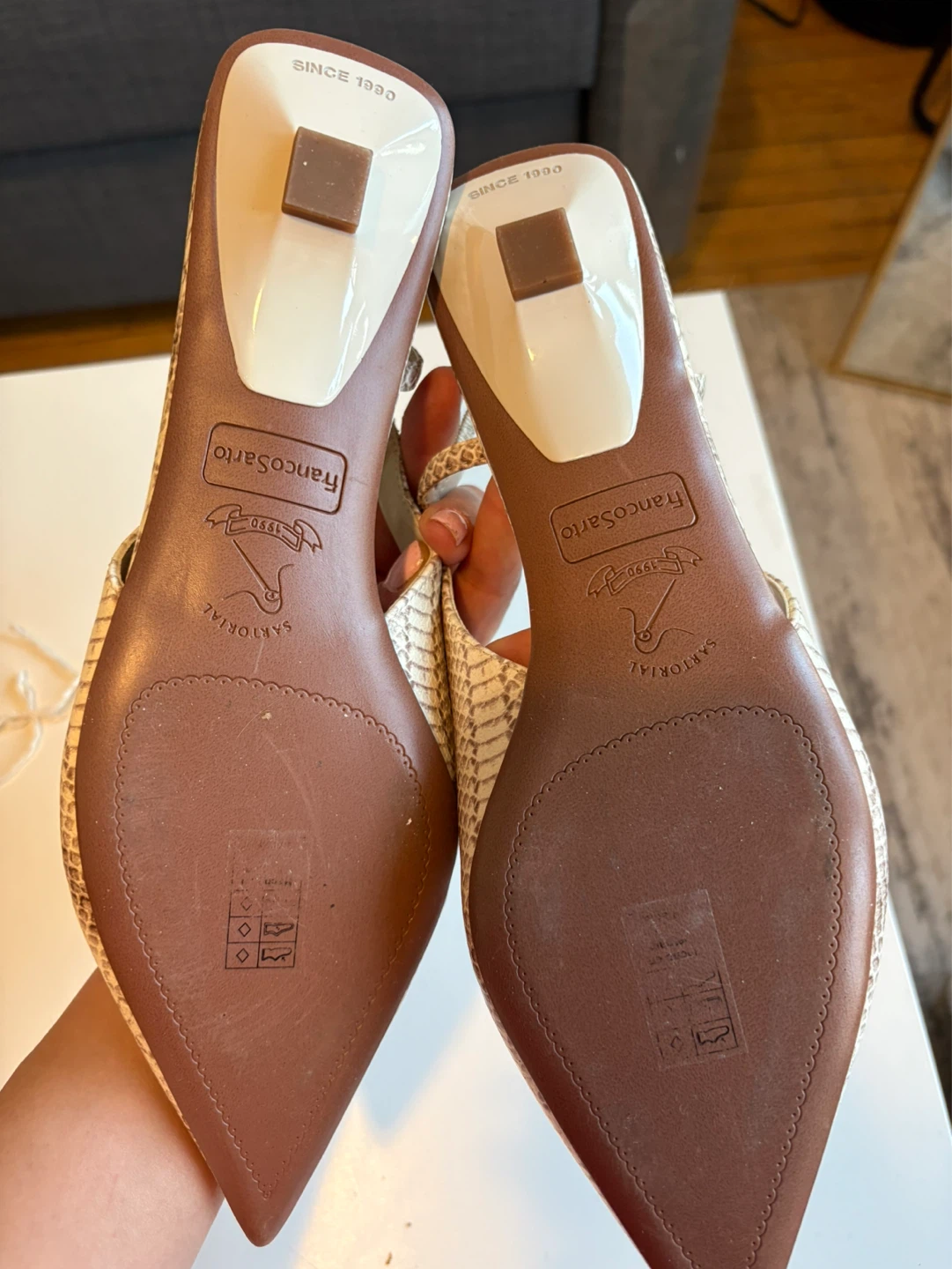 Franco Sarto Slingback Heels size 8.5 - photo 3