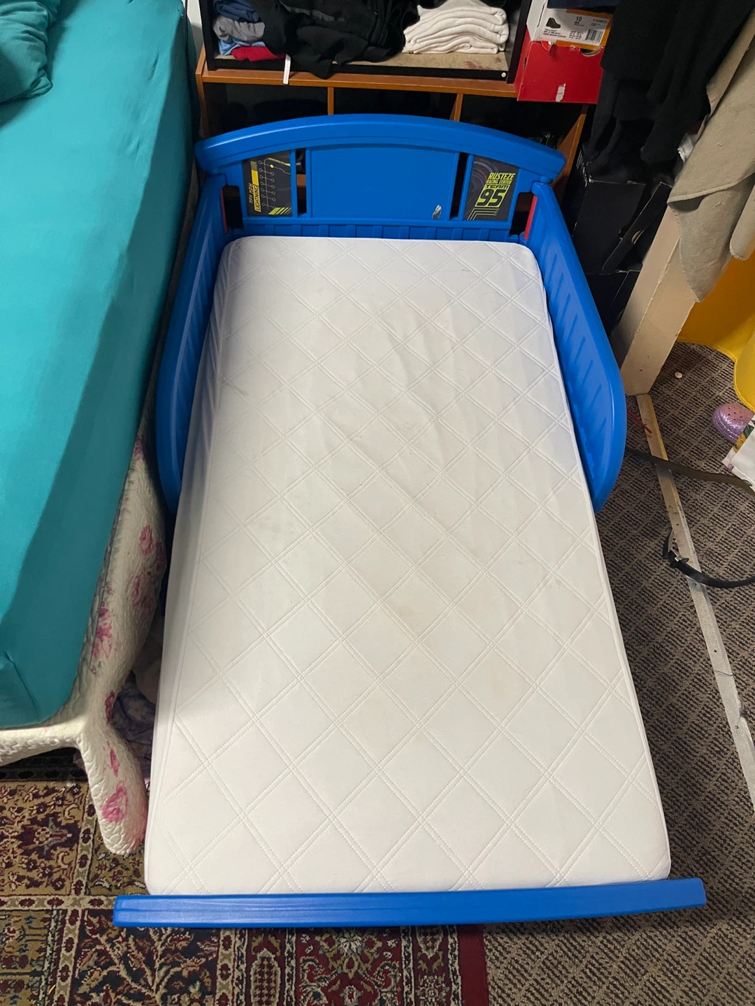 Disney Pixar Cars Toddler Bed with Mattress - photo 2
